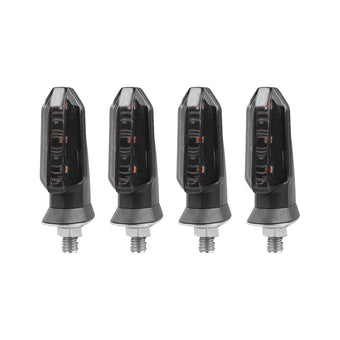 compare product 4x Motorcycle LED Turn Signal Indicators Suitable For Bikes ¡§C Amber, Universal Fitment