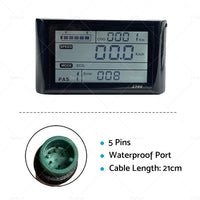 Ebike S900 LCD Displays Control Electric Bicycle Speed Meter Speedometer