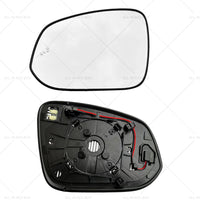 Left Passenger Side Mirror Glass Suitable for Toyota RAV4 2016-2018