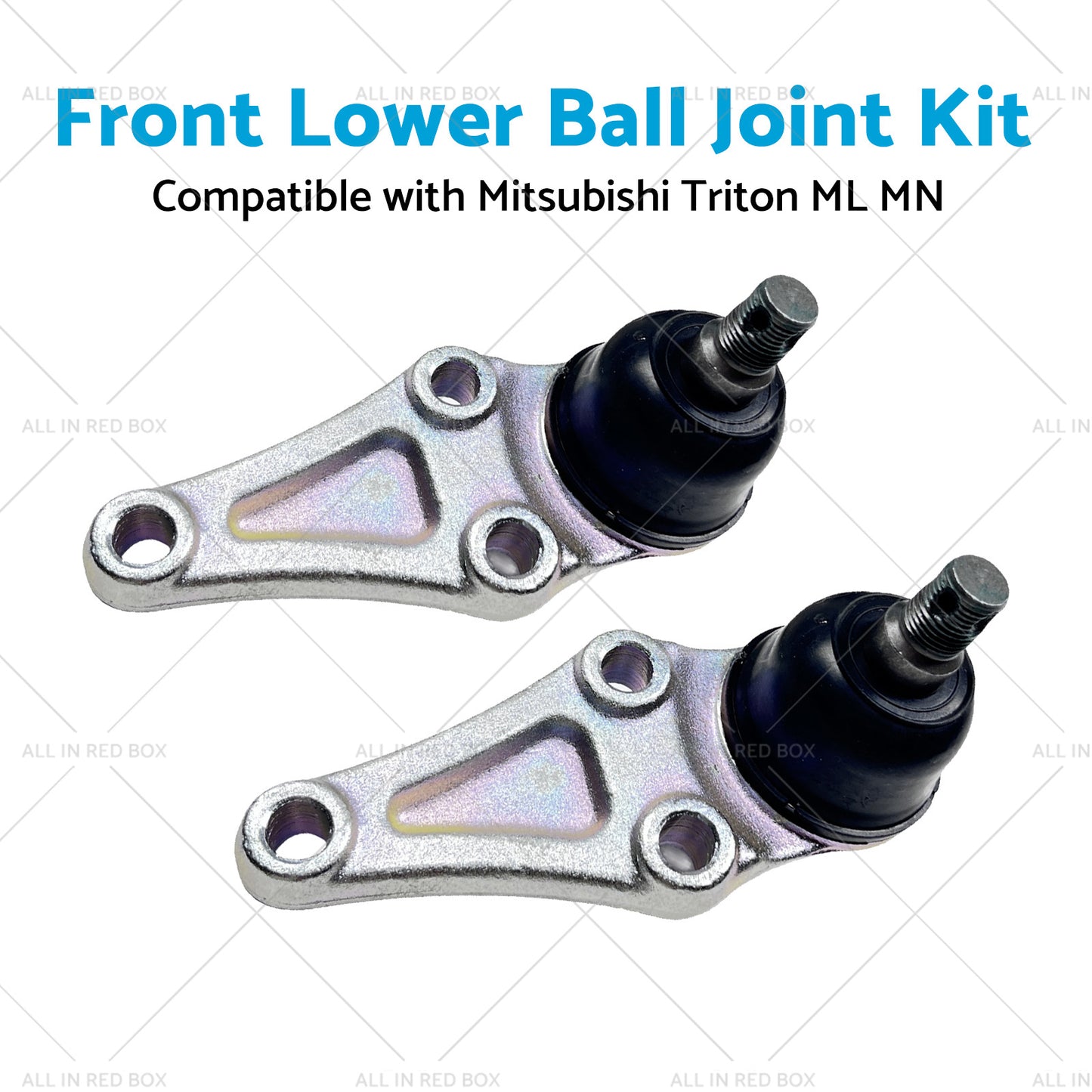 2PCS Front Lower Ball Joint Kit Suitable for Mitsubishi Triton ML MN UTE 4WD RWD