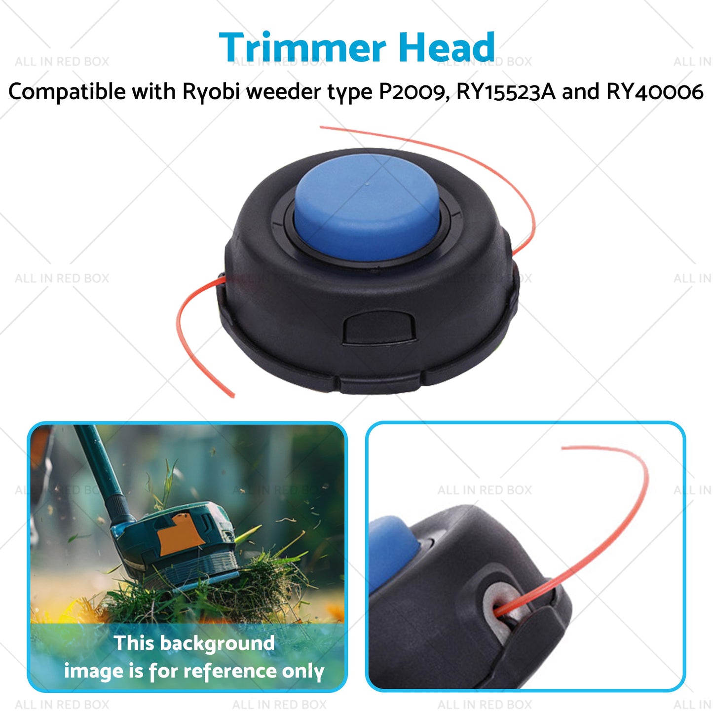 Trimmer Head 313318001 Accessories Suitable for RYOBI For Straight Axis Armless