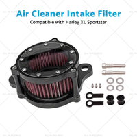 CNC Air Cleaner Intake Filter Kit Suitable For Harley Sportster XL 1991-2016