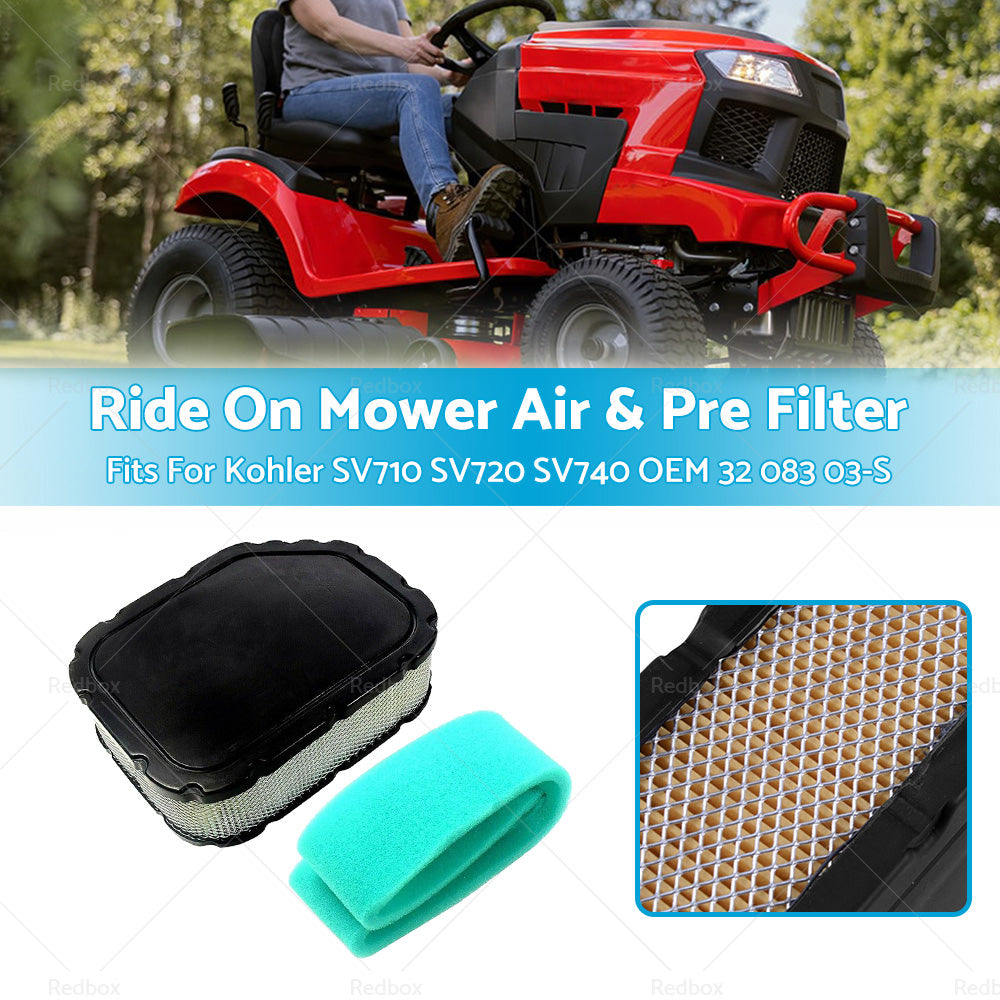 Ride On Mower Air  and  Pre Filter For Kohler SV710 SV720 SV740 32 083 03-S