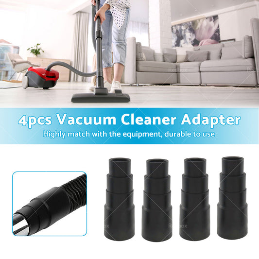 4Pcs Vacuum Cleaner Power Tool Dust Extractor Hose Universal Adapter Converter