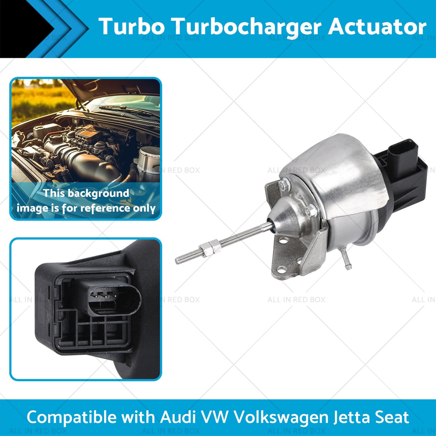 Turbo Turbocharger Actuator Suitable for 10-19 Audi VW Volkswagen Jetta Seat