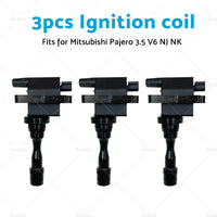 3PCS MD303922 IGNITION COIL for MITSUBISHI PAJERO NJ NK V6 3. 5L DOHC 1993-1997