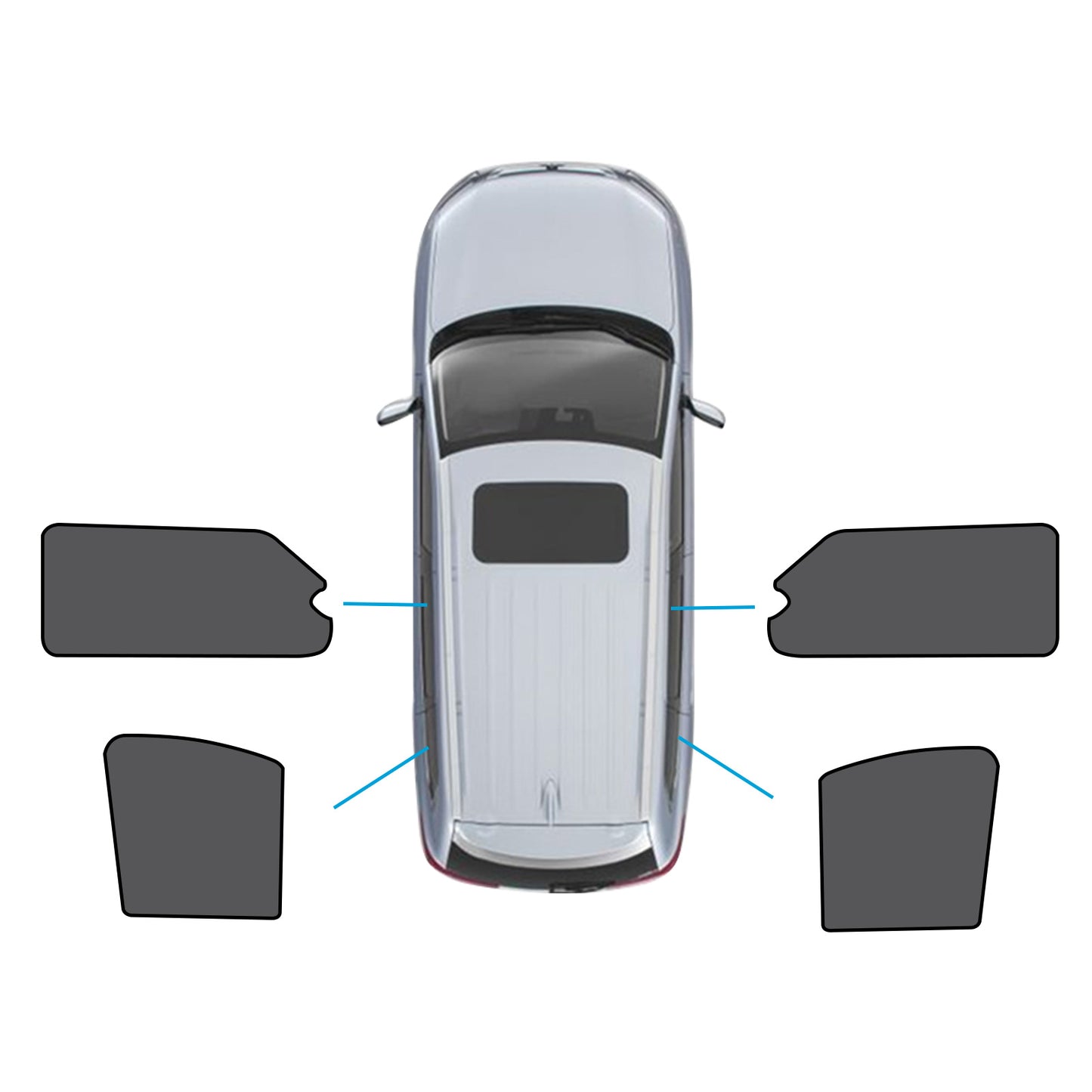 Car Window Shades Suitable for LDV G10 2014-Present UVB&UVA Protection