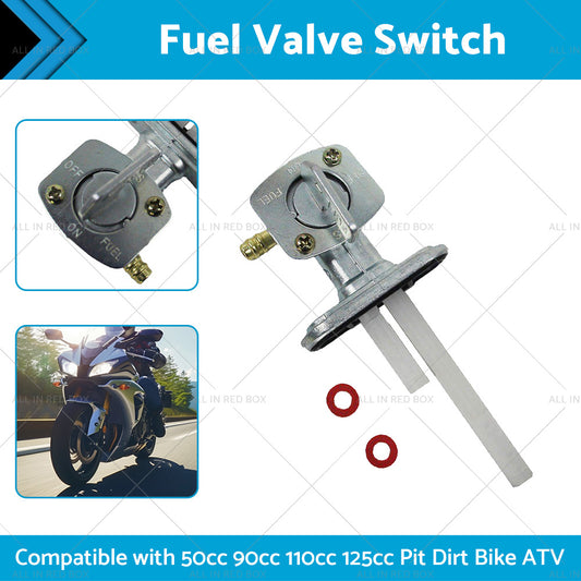 Fuel Tap Switch Tank Petcock Suitable For 50cc 90cc 110cc 125cc Pit Dirt Bike