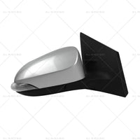 Door Mirror Suitable for Toyota Corolla ZRE182 12-18 Hatch Right Silver Heated