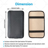 Universal Car Armrest Cushion Cover Center Console Box Pad Protector Accessories