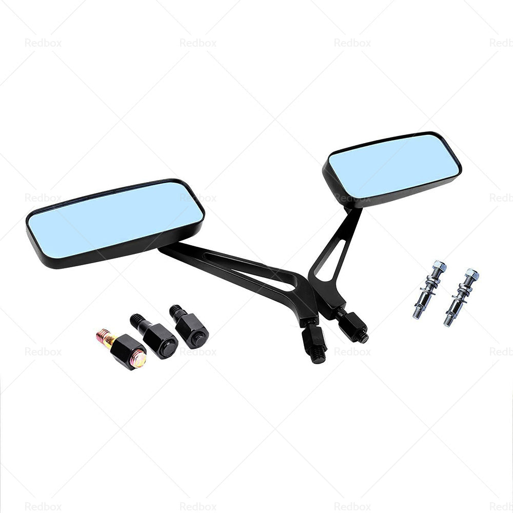 8 10mm Motorcycle Mirror Suitable For Chopper Cruiser Bobber Racer Cafe Scootor