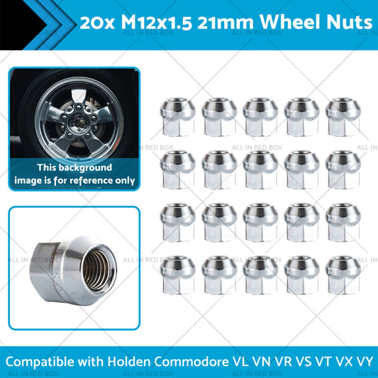 20x M12x1.5 Wheel Nuts Suitable for Holden Commodore VL VN VR VS VT VX VY