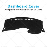 Dash Cover Mat Dashboard Pat Suitable For Nissan Tiida C12 13-23 Dashboard Pad