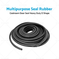 5m or 16x20mm Fridge Seals Rubber Door Gasket Coolroom Door Seal Heavy Duty D Shape