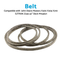 Deck Belt Suitable for 38inch Kioti Daedong Masport G3800 White Outdoor LT125