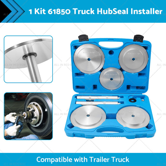 61850 Truck Hub Seal Installer Kit Fit Class 7 and Class 8 Road Trucks Trailers