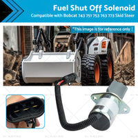 {{ Fuel Shut Off Solenoid Suitable for Bobcat 743 751 753 763 773 6681513 6667993 }} - Buy Car Parts Online at {{ Kaka Auto Parts }}.