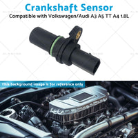 1x Crankshaft Sensor Suitable for 1.8L 2.0L Volkswagen Audi A3 A5 TT A4