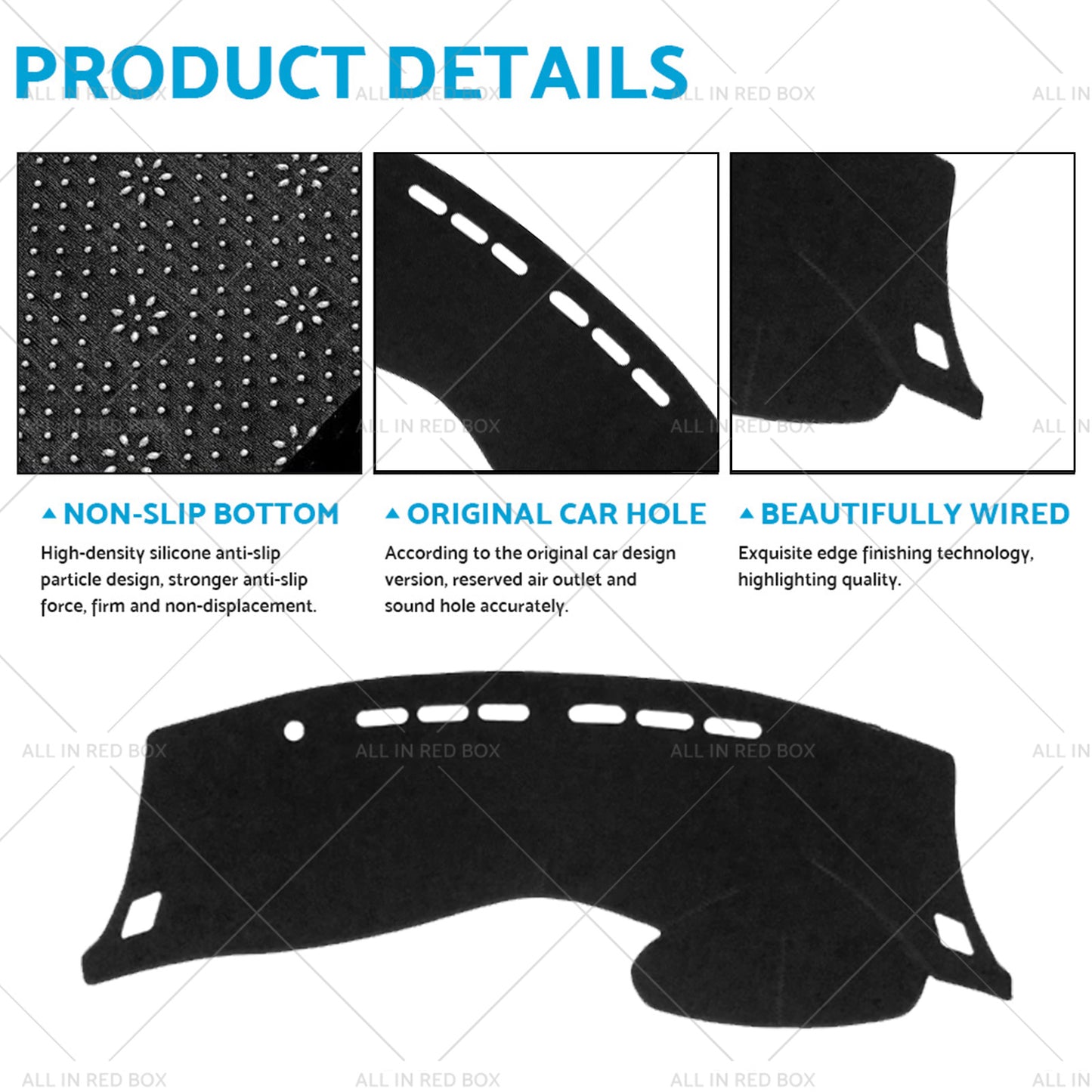 Dash Cover Mat Dashboard Pat Suitable For Nissan Tiida C12 13-23 Dashboard Pad