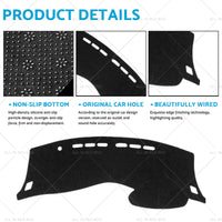 Dash Cover Mat Dashboard Pat Suitable For Nissan Tiida C12 13-23 Dashboard Pad