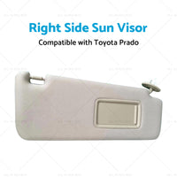 74310-35A91-E1 Right Side Sun Visor Suitable for Toyota Prado 10-23