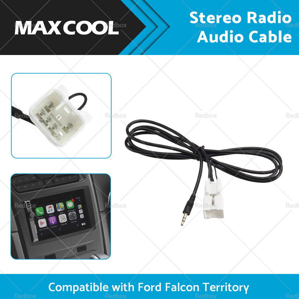 Stereo Radio Audio Adapter Cable Plug Suitable for Ford Falcon Territory BA BF