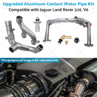 Upgraded Aluminum Coolant Water Pipe Kit Suitable for Jaguar Land Rover 3. 0L V6