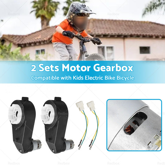 12V 40000RPM Electric Motor Gear Box Suitable For Children Kid Ride On Bike Car