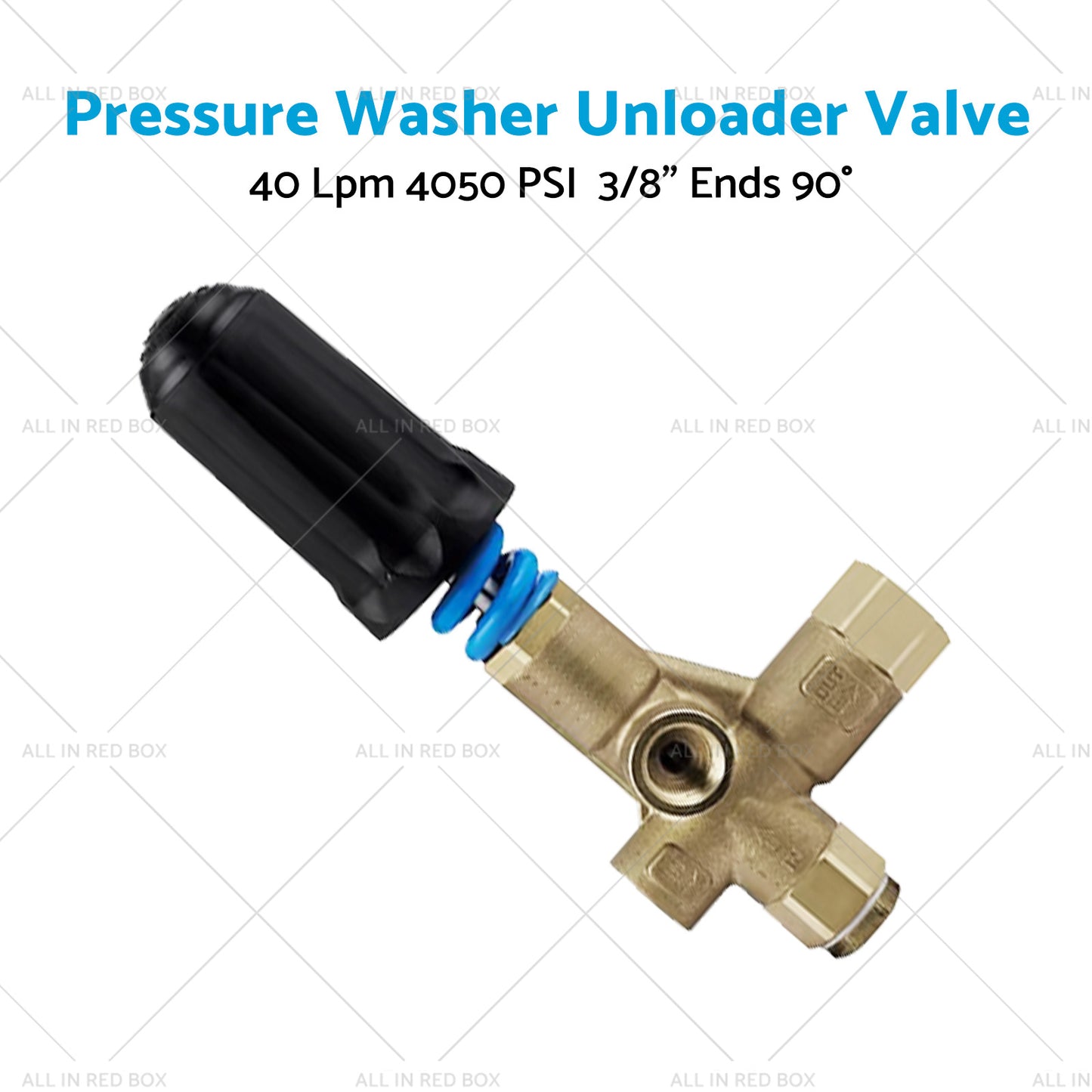 1x Pressure Washer Unloader Valve 40 Lpm 4050 PSI Ends 90¡ã 3 8inch