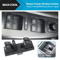 Master Power Window Switch 5ND959857 For VW Golf MK6 Passat Jetta CC Tiguan AU