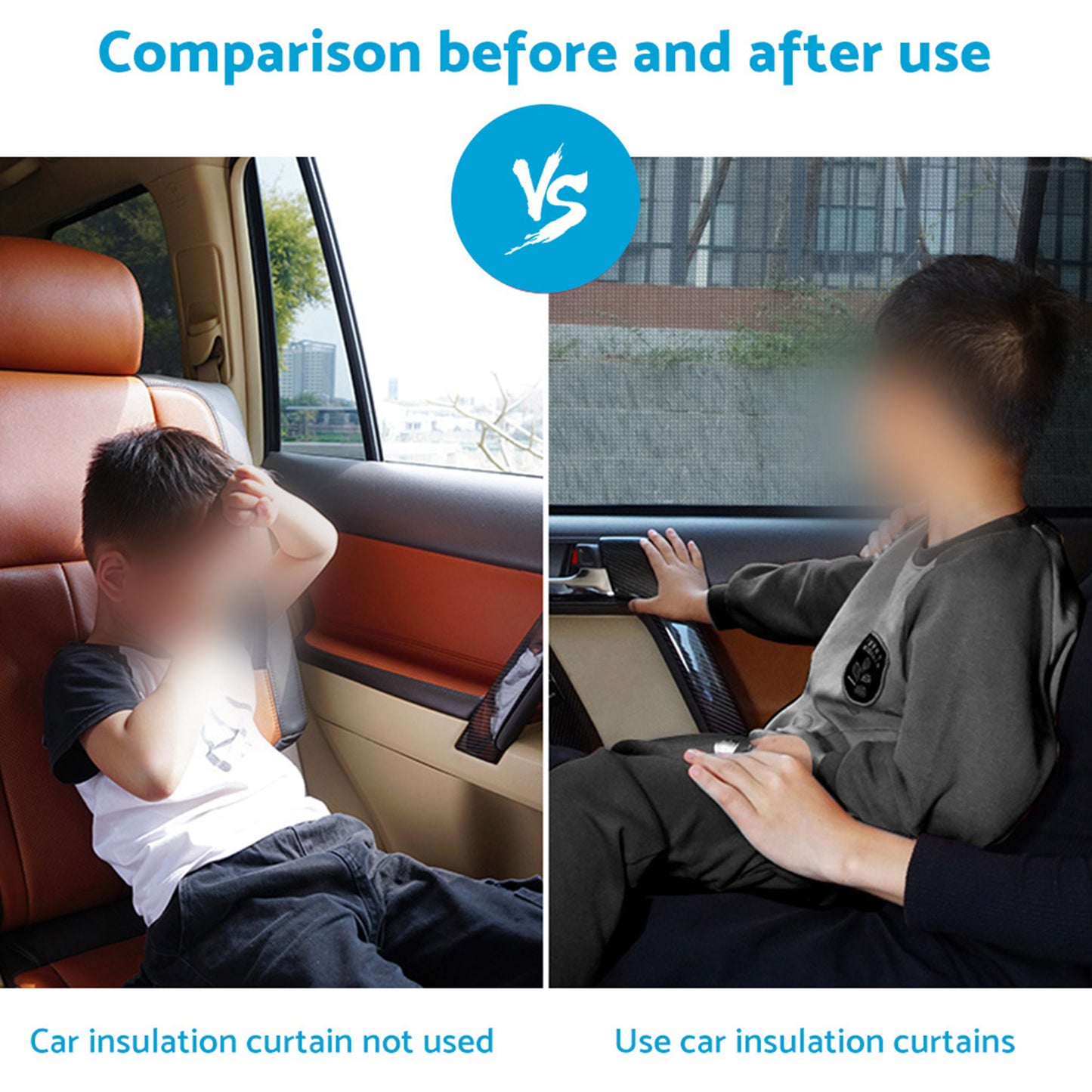 2x Triangular Window Magnetic Mesh Sunshades Suitable for Kia Carnival YP Series