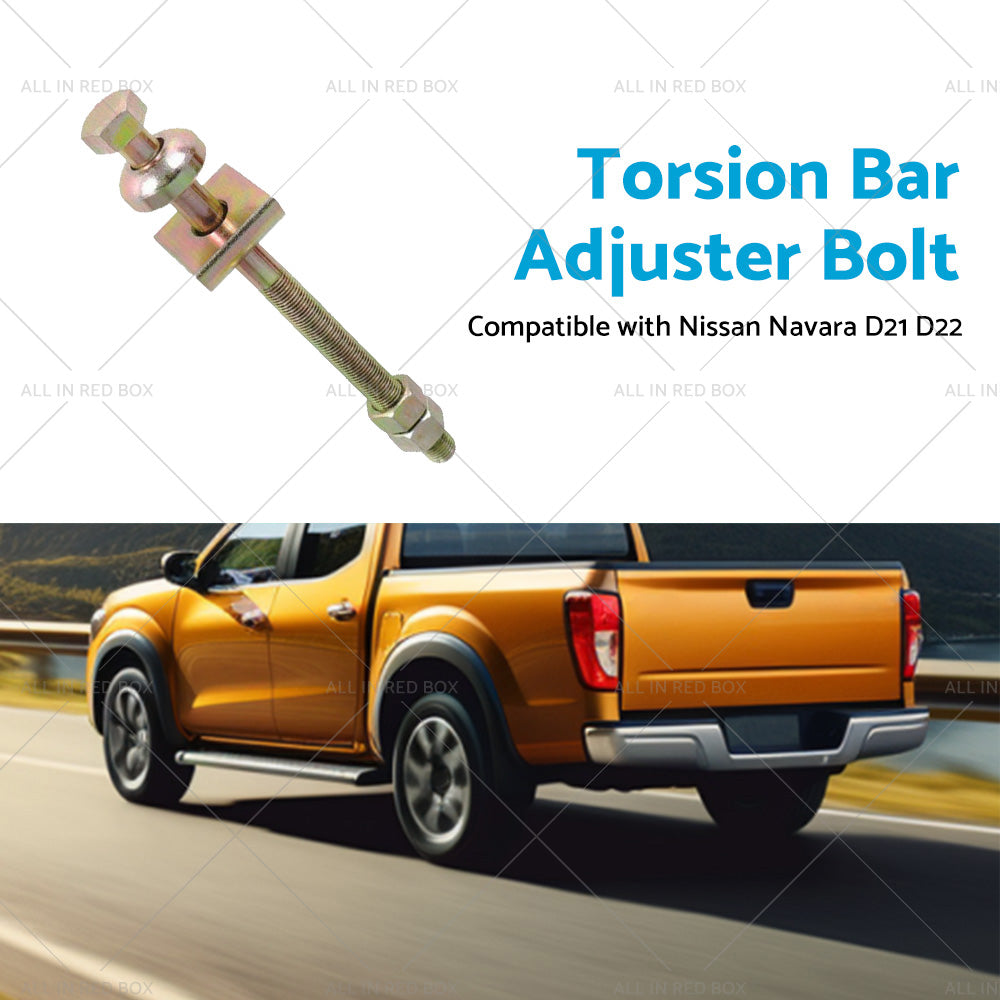 Torsion Bar Adjuster Bolt w  Nut Suitable For Nissan Navara D21 D22 4WD RWD PLD