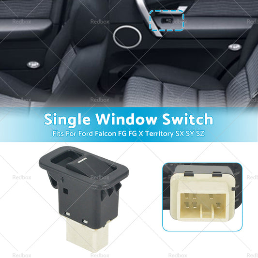 Single Power Window Switch Suitable for Ford Falcon FG Territory SX SY 6 Pins