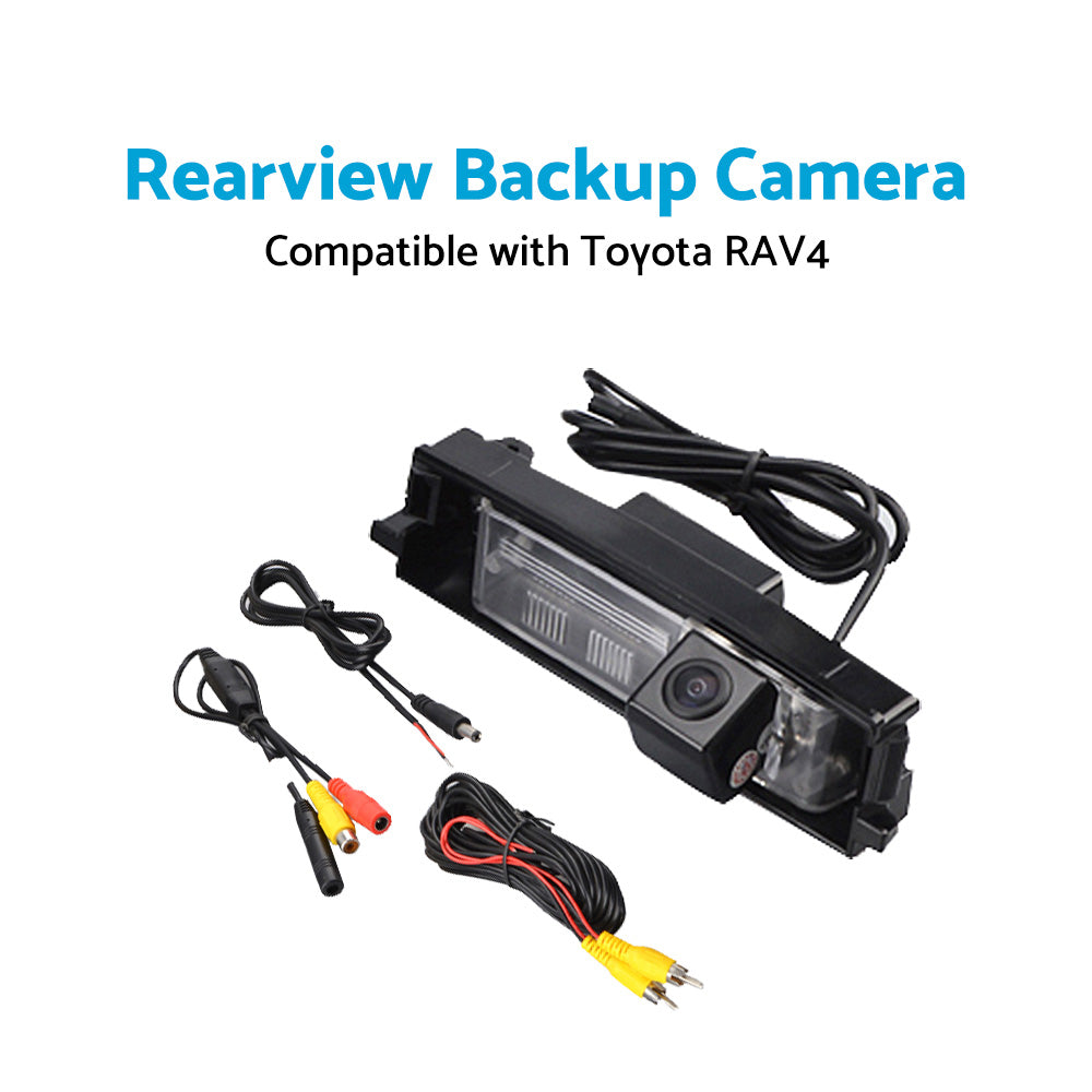 Car Reverse Camera Rear View Backup Parking Suitable for Toyota RAV4 2006-2012