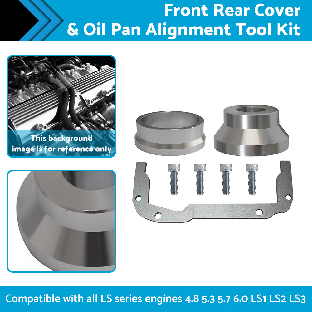 {{ Front Rear Cover  and  Oil Pan Alignment Tool Kit Suitable for LS 4. 8 5. 3 5. 7 6. 0 }} - Buy Car Parts Online at {{ Kaka Auto Parts }}.