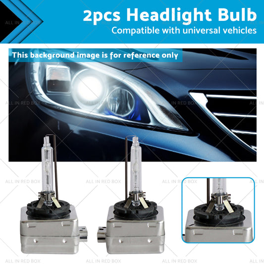 8000K Heavy Duty D1S HID Xenon Headlight Replacement Bulbs Suitable for BMW Mini