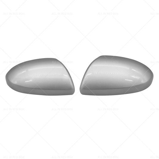 RightLeft Side Mirror Cover Cap Housing Silver Suitable For MAZDA 2 3 BL 09-13