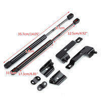 Front Hood Bonnet Gas Strut Damper Lift Kit Suitable For Nissan Navara D40 2005-2014