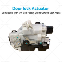 Door Lock Actuator Front Left Passenger Side For VW GOLF Beetle Skoda 3B1837015A