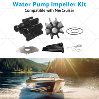 Water Pump Impeller Kit Suitable for 46-807151A14 18-3150 MerCruiser