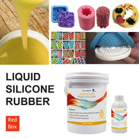 SH25 Liquid Silicone Rubber Mould Making Kit 100 3 Mix - 1Kg 2Kg 5Kg 10Kg Yellow