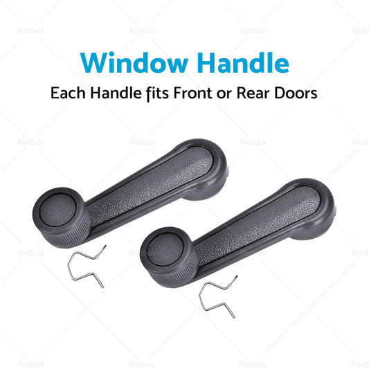 LH RH Window Winder Handle Suitable For Toyota Landcruiser HZJ75 FZJ75 Series