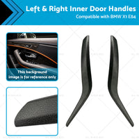 Pair Inner Door Handles Pull Panel Trim Cover Suitablefor BMW X1 E84 09-15