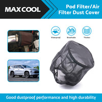 Air or Pod Filter Cover Sock Protective Cover Dust Rain Oil Universal 12 x 15cm