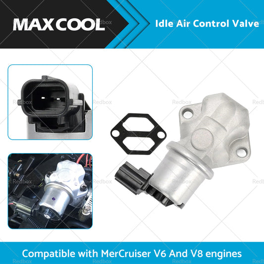 Idle Air Control Valve IAC Aluminum Alloy 862998 Suitable For Mercruiser V6 V8