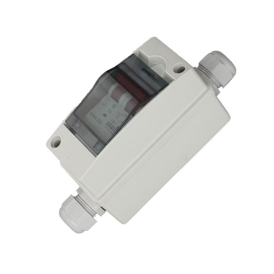 PV Disconnect Box DC 500V 32A/63A 2P Circuit Breaker Solar Isolator Switch
