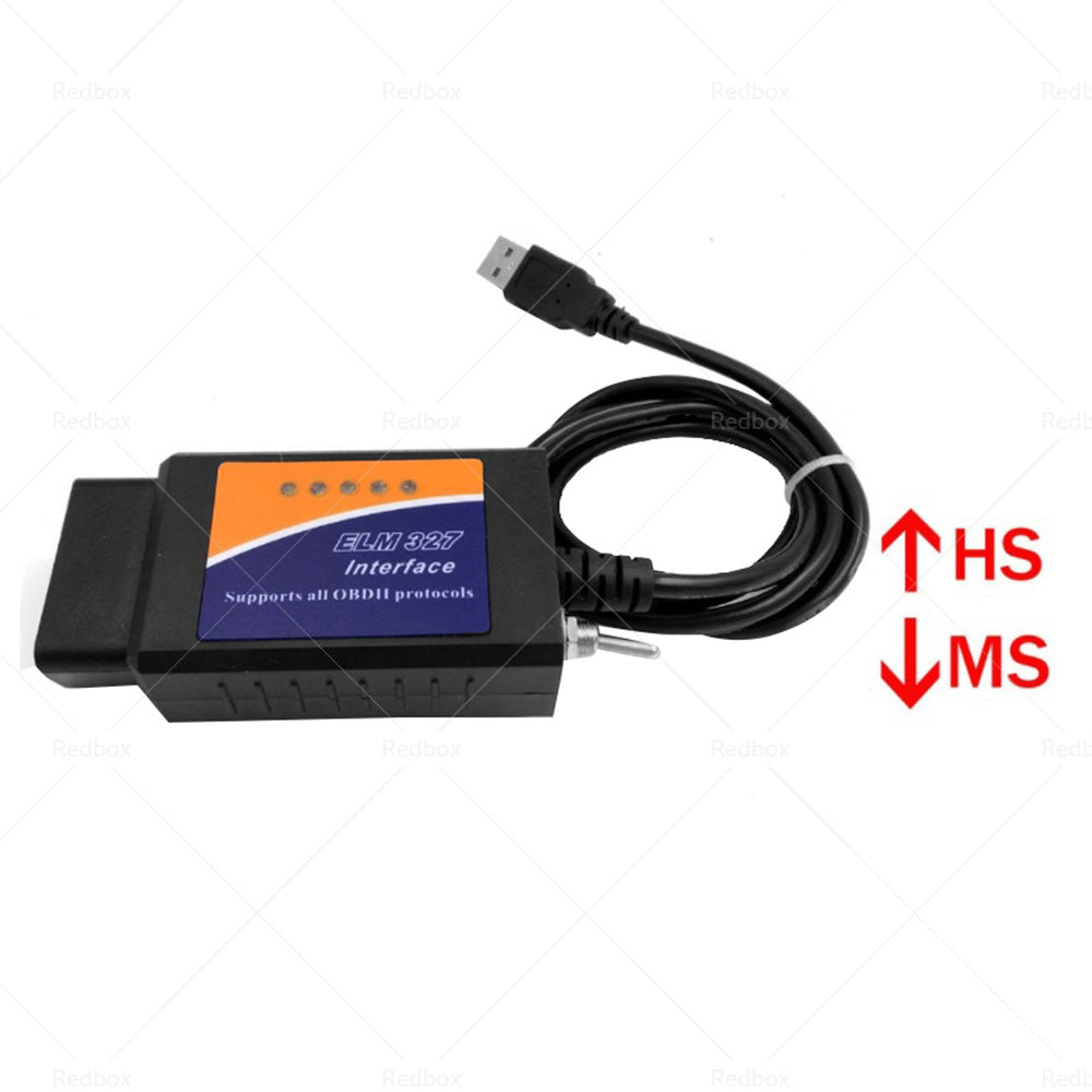 USB modified Suitable For Ford ELMconfig latest chip HS-CAN MS-CAN Forscan OBD2