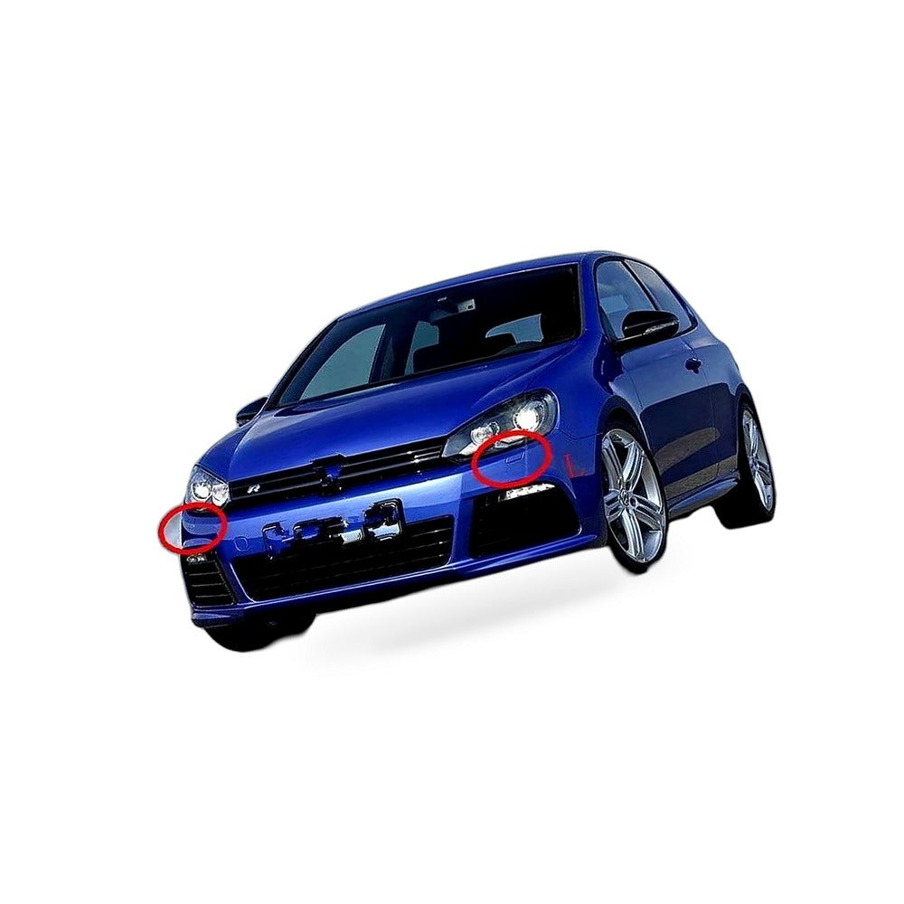 Headlight Washer Cover Suitable for VW Golf MK6 2009-2012 Passenger Right Side - BD2