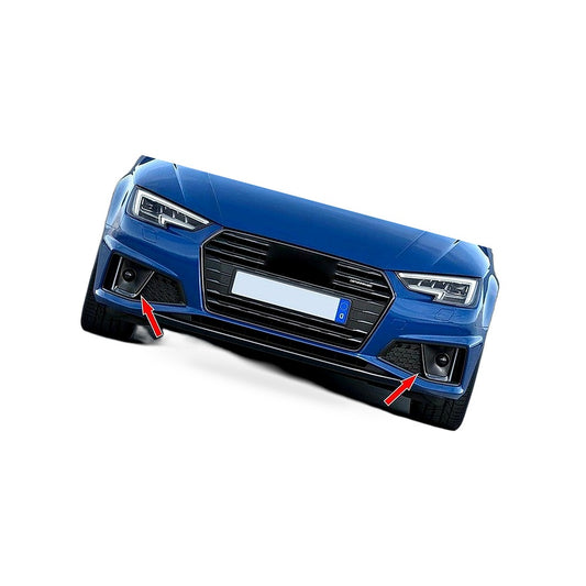 Front Bumper Fog Light Grille Frame for Audi A4L 2019-2023 ACC Driver Left