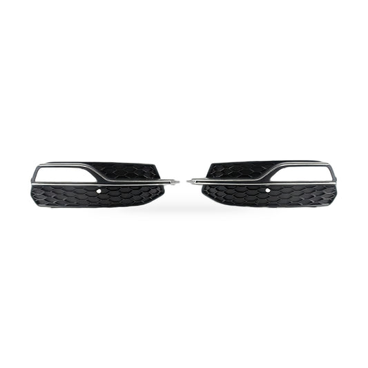 Left Black Fog Light Frame Lower Grille Suitable for Audi A3 Sportback 2013-2016 - ZT2